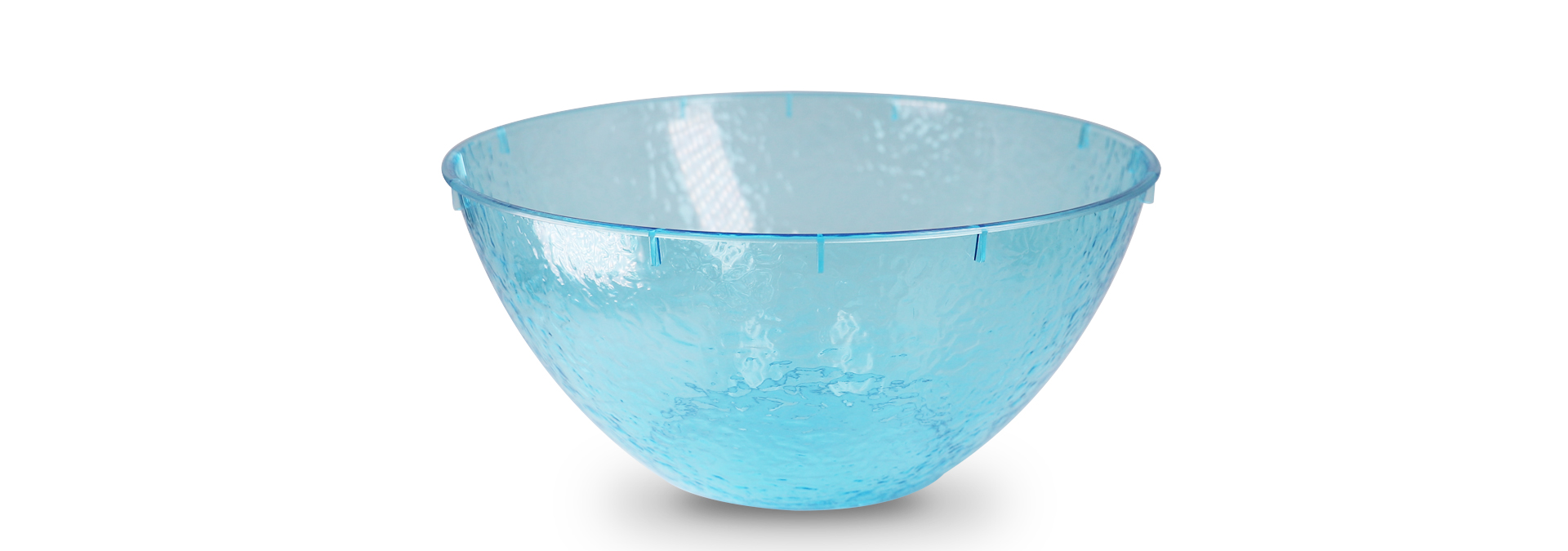 Water moire salad bowl